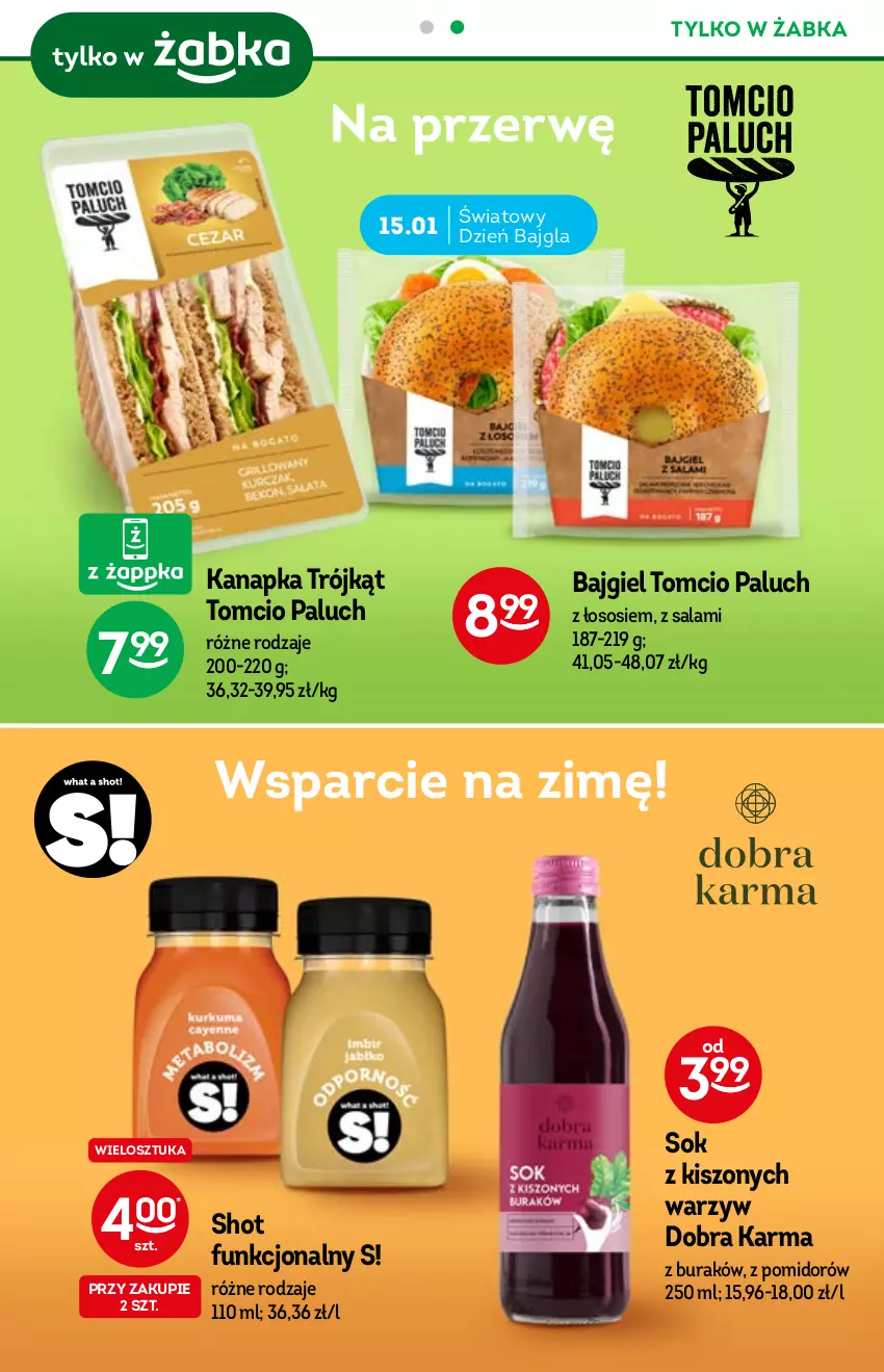 Gazetka promocyjna Żabka - ważna 05.01 do 18.01.2022 - strona 31 - produkty: Salami, Sok, Sok z kiszonych warzyw, Sos