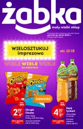 Gazetka promocyjna Żabka - Gazetka - ważna od 18.01 do 18.01.2022 - strona 1 - produkty: Cheetos, Chrupki, Tymbark, Napój