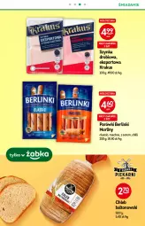 Gazetka promocyjna Żabka - Gazetka - ważna od 18.01 do 18.01.2022 - strona 20 - produkty: Krakus, Ser, Por, Parówki, Szynka, Sport, Morliny, Chleb, Berlinki