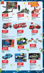 Gazetka promocyjna E Leclerc - Mikołaj - Gazetka - ważna od 07.12 do 07.12.2024 - strona 29 - produkty: Helikopter, Por, Straż pożarna, Pojazd, Tarka, Mattel, Robot, Sport, Drzwi