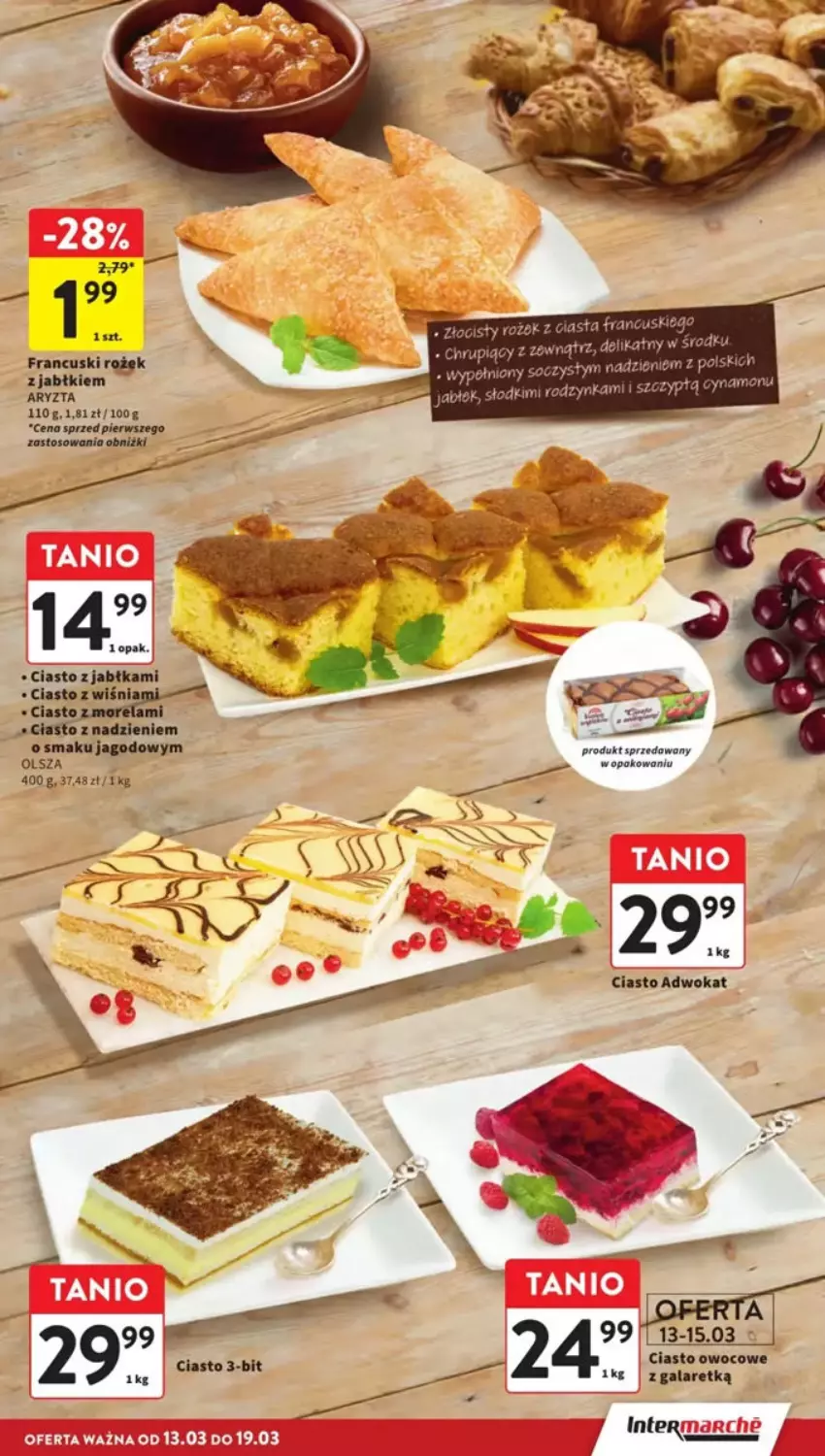 Gazetka promocyjna Intermarche - ważna 13.03 do 19.03.2025 - strona 16 - produkty: Ciasto z jabłkami, Gala, Jabłka