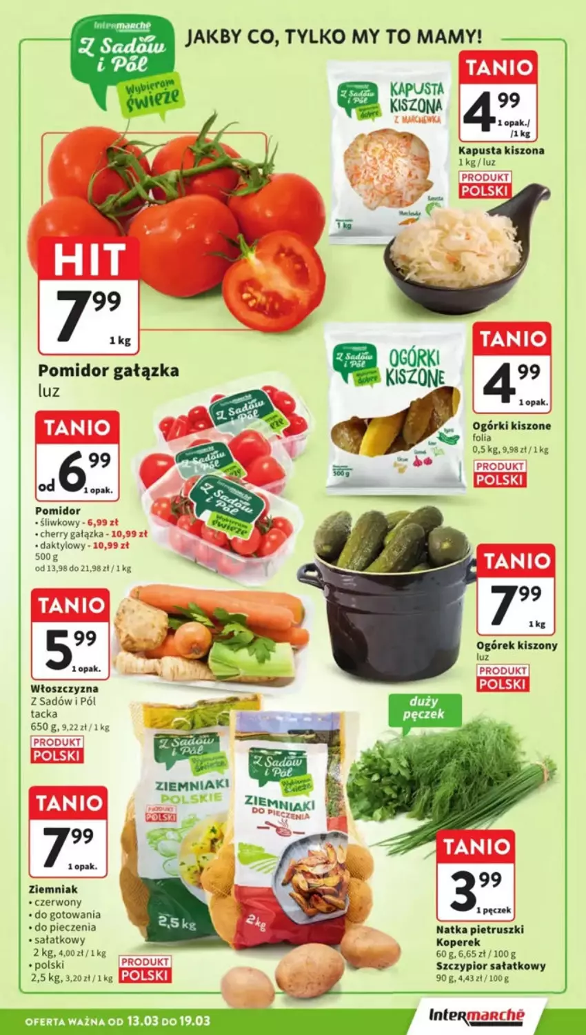 Gazetka promocyjna Intermarche - ważna 13.03 do 19.03.2025 - strona 3 - produkty: Piec, Sałat