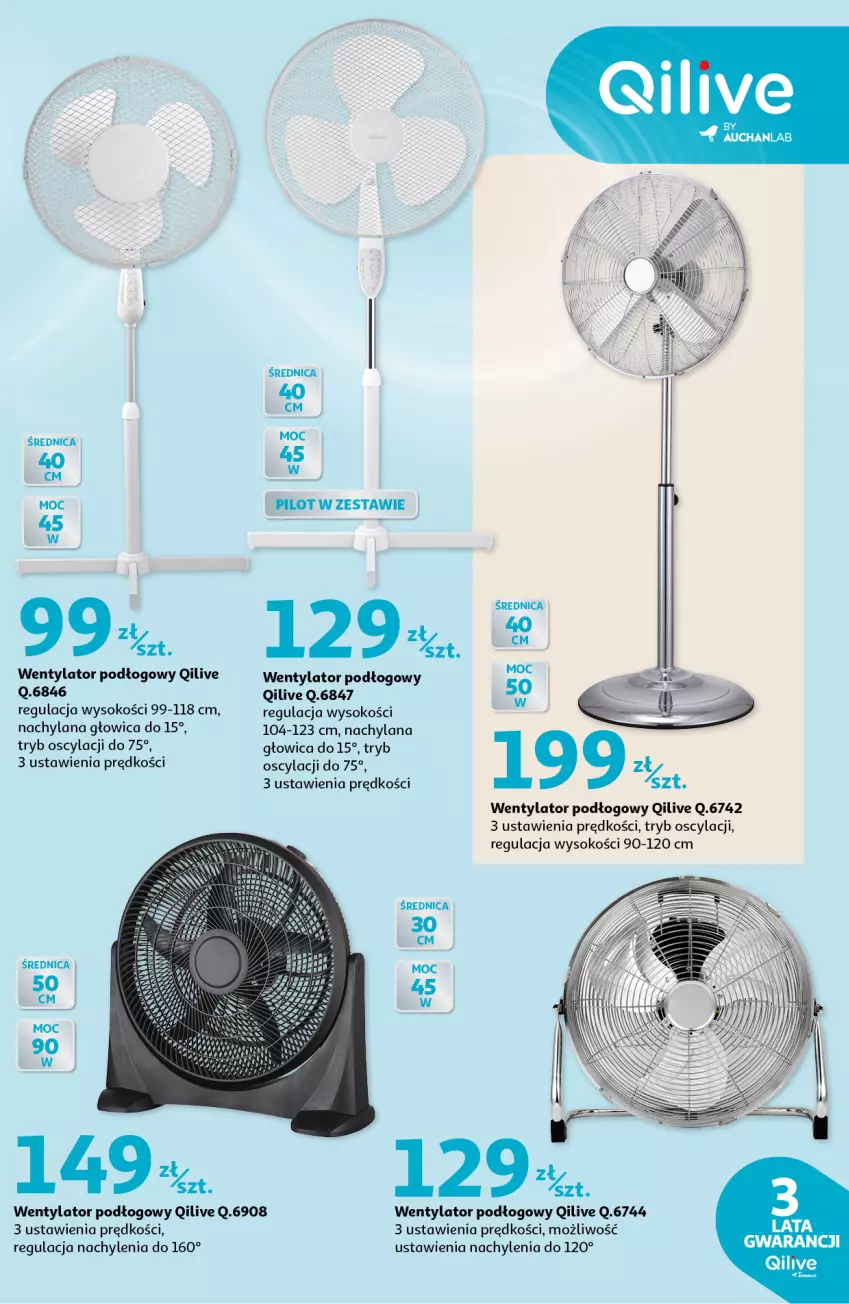 Gazetka promocyjna Auchan - Gazetka Wentylatory - ważna 06.06 do 19.06.2024 - strona 3 - produkty: LANA, Sok