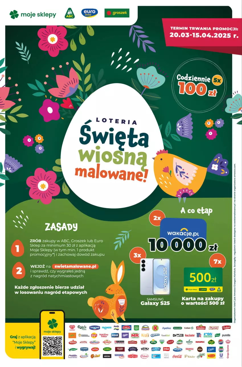 Gazetka promocyjna ABC - ważna 20.03 do 01.04.2025 - strona 4 - produkty: Fa, Gala, Gra, Groszek, Pur, Samsung