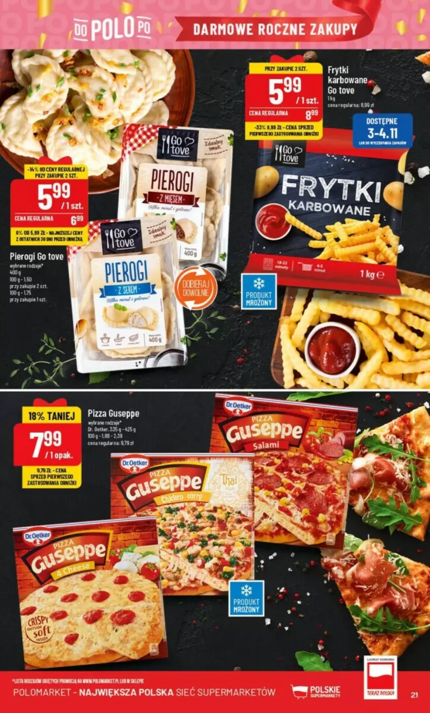 Gazetka promocyjna PoloMarket - ważna 02.11 do 07.11.2023 - strona 14 - produkty: Frytki, Pizza