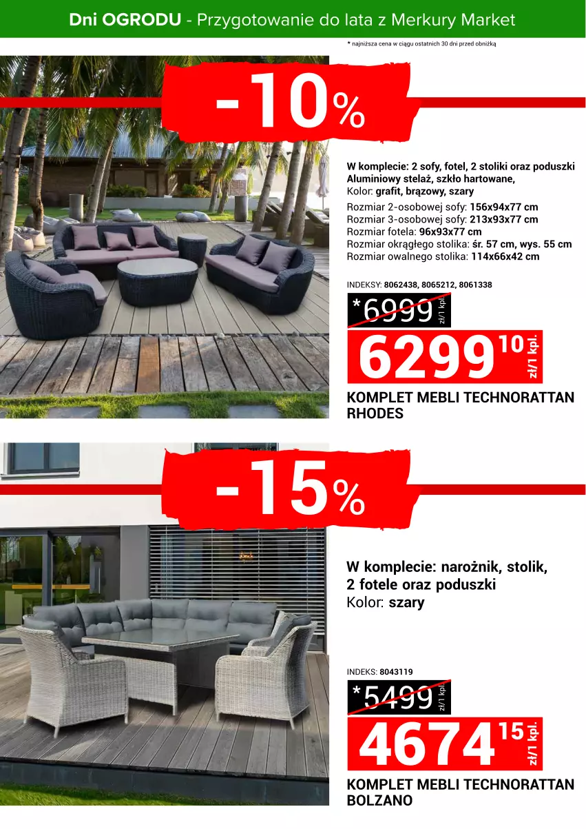 Gazetka promocyjna Merkury Market - Przygotowanie do lata z Merkury Market - ważna 17.05 do 25.05.2025 - strona 11 - produkty: Fotel, Gra, Narożnik, Stolik