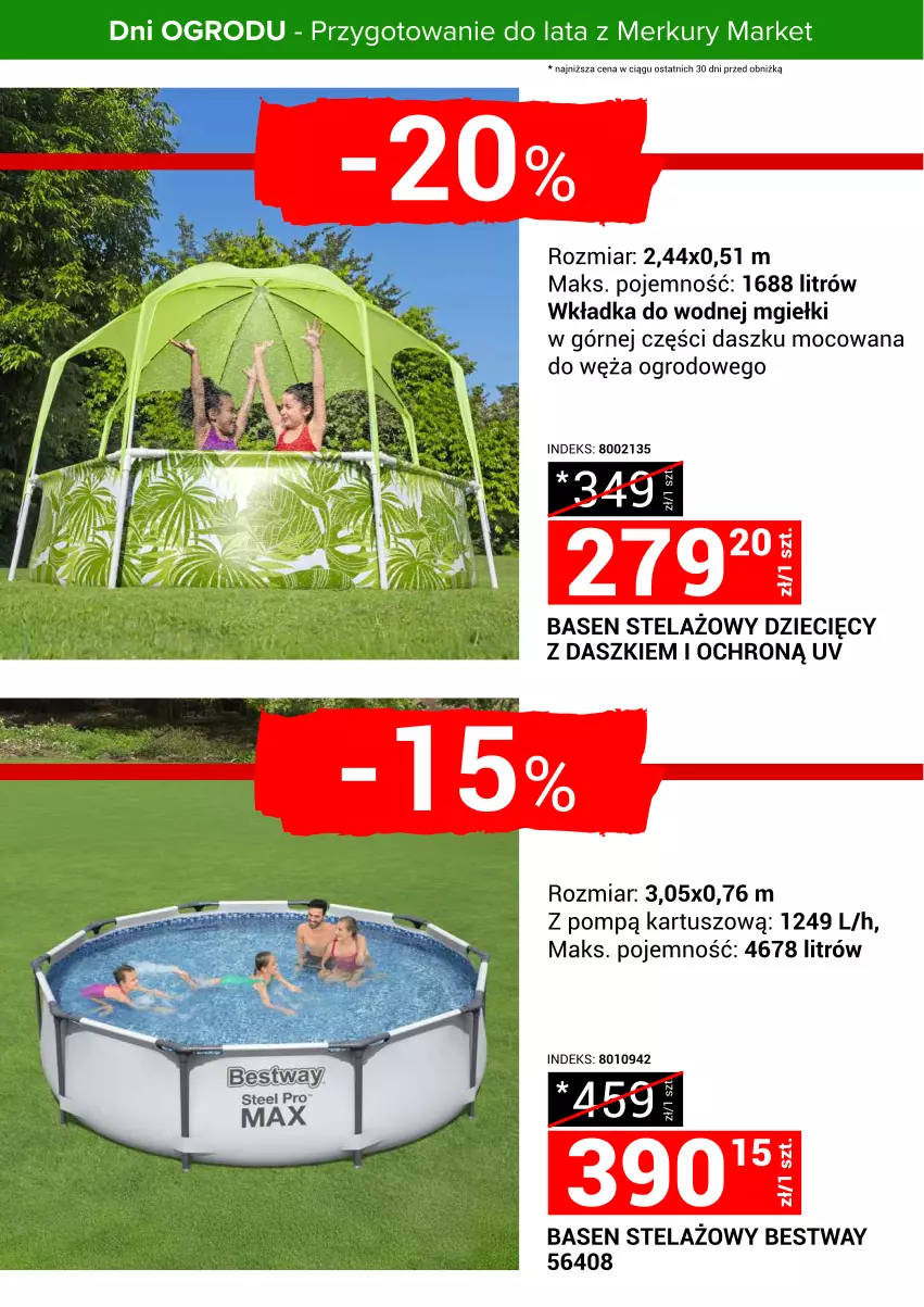 Gazetka promocyjna Merkury Market - Przygotowanie do lata z Merkury Market - ważna 17.05 do 25.05.2025 - strona 3 - produkty: Dzieci, Tusz