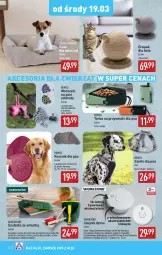 Gazetka promocyjna Aldi - Pełna oferta - Gazetka - ważna od 22.03 do 22.03.2025 - strona 34 - produkty: Kosz, Ręcznik, Torba, Przysmaki, Drapak, Dozownik, Szufelka, Akumulator