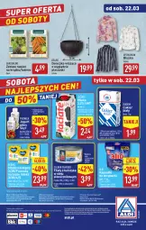 Gazetka promocyjna Aldi - Pełna oferta - Gazetka - ważna od 22.03 do 22.03.2025 - strona 42 - produkty: Por, Cukier, Piątnica, Jogurt, O nas, Golden Seafood, Bebiko, Tuńczyk, Biuro, Zmywarki, Olej, Jogurt pitny, Mleko, Fa