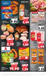 Gazetka promocyjna Kaufland - Gazetka tygodnia - Gazetka - ważna od 19.07 do 19.07.2023 - strona 19 - produkty: Piec, Pieczeń rzymska, Parówki, Duda, Szynka, Tarczyński, Morliny, Kabanos, Kiełbasa, Olewnik, Kiełbasa śląska