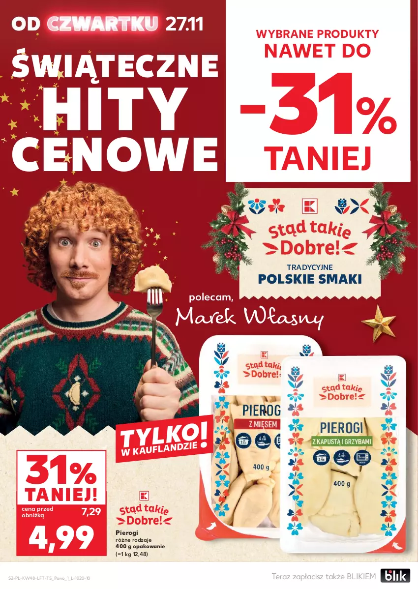Gazetka promocyjna Kaufland - Gazetka tygodnia - ważna 27.11 do 03.12.2025 - strona 2 - produkty: Pierogi, Tera