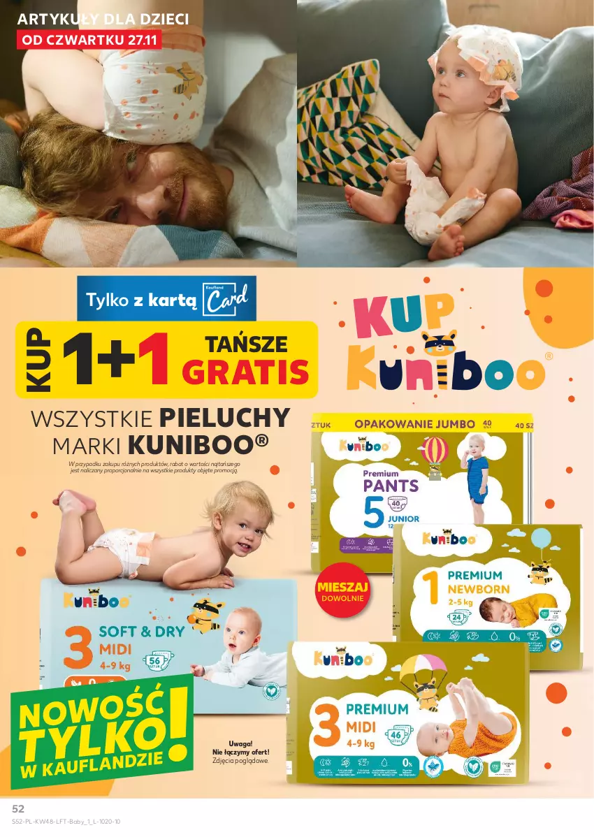 Gazetka promocyjna Kaufland - Gazetka tygodnia - ważna 27.11 do 03.12.2025 - strona 52 - produkty: Dzieci, Gra, Pieluchy, Por, Waga