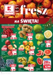 Gazetka promocyjna Kaufland - Gazetka tygodnia - Gazetka - ważna od 03.12 do 03.12.2025 - strona 18 - produkty: Warzywa, Kiwi, Gruszki, Owoce, Jabłka, Grejpfrut