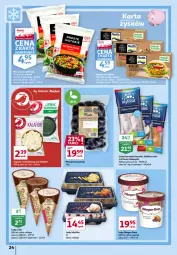 Gazetka promocyjna Auchan - Sezon na radość Hipermarkety - Gazetka - ważna od 26.05 do 26.05.2021 - strona 24 - produkty: Halibut, Kalafior, Stek, Kawa, Lody, Dorsz, Szpinak, Fa