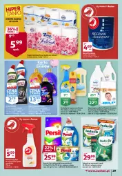 Gazetka promocyjna Auchan - Sezon na radość Hipermarkety - Gazetka - ważna od 26.05 do 26.05.2021 - strona 29 - produkty: Ludwik, Papier, Tablet, Proszek do prania, Persil, Papier toaletowy, Ręcznik, Foxy, Pronto, Kapsułki do prania
