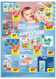 Gazetka promocyjna Carrefour - Gazetka Market - Gazetka - ważna od 18.03 do 18.03.2023 - strona 7 - produkty: HiPP, Ser, Palmolive, Gerber, Pampers, Kaczka, BoboVita, Kosz, Chrupki, Tran, Bebiko, Chusteczki, Dzieci, Deser, Elmex, Colgate, LG, Fa