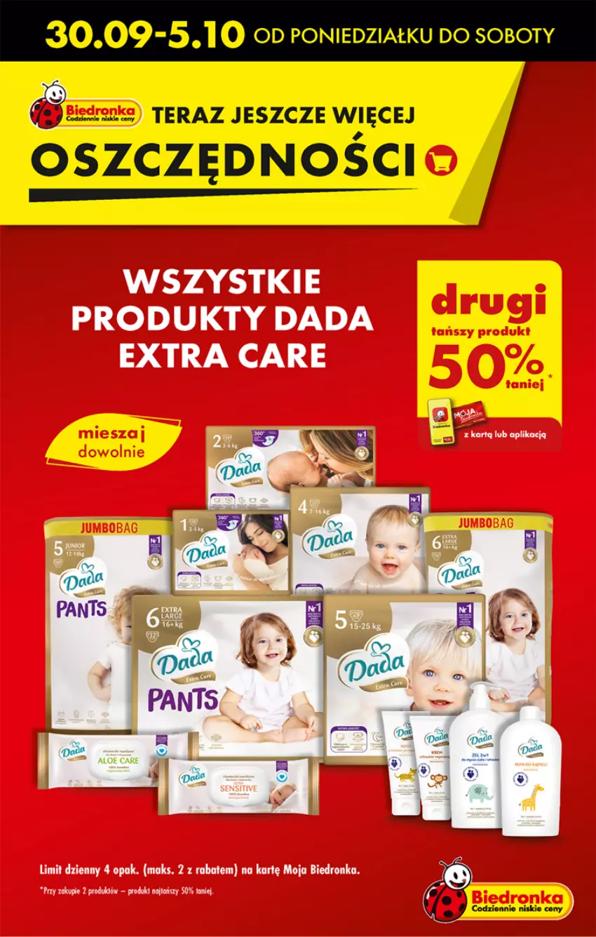 Gazetka promocyjna Biedronka - Od Poniedziałku - ważna 30.09 do 05.10.2024 - strona 13 - produkty: Dada, Mus, Tera