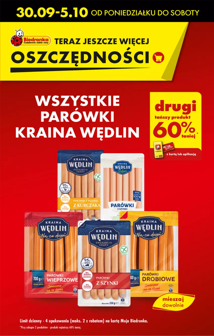 Gazetka promocyjna Biedronka - Od Poniedziałku - ważna 30.09 do 05.10.2024 - strona 5 - produkty: Tera