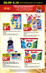 Gazetka promocyjna Biedronka - Od Poniedziałku - Gazetka - ważna od 05.10 do 05.10.2024 - strona 23 - produkty: Domestos, Finish, Zawieszka do wc, Bref, Płyn nabłyszczający, Persil, Klej, Zmywarki