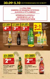 Gazetka promocyjna Biedronka - Od Poniedziałku - Gazetka - ważna od 05.10 do 05.10.2024 - strona 56 - produkty: Piwo, Somersby, Warka