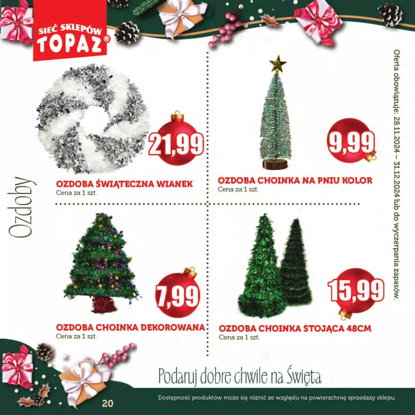 Gazetka promocyjna Topaz - Gazetka - ważna 28.11 do 31.12.2024 - strona 20 - produkty: Sos