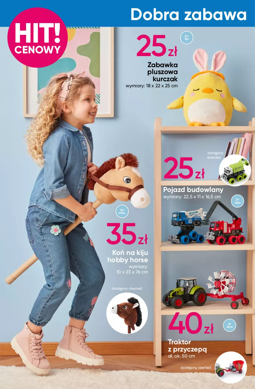 Gazetka promocyjna Pepco - SpongeBob - ważna 10.04 do 23.04.2025 - strona 6 - produkty: Gra, Hobby, Jednorożec, Kurczak, Lalka, Pistolet, Plecak, Pojazd, Ser, Straż pożarna, Traktor, Zabawka