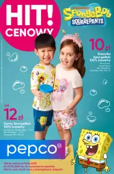 Gazetka promocyjna Pepco - SpongeBob - Gazetka - ważna od 23.04 do 23.04.2025 - strona 1 - produkty: Ser, Szorty, Kosz, Koszulka