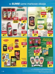 Gazetka promocyjna Carrefour - Gazetka w SUMIE same markowe okazje - Gazetka - ważna od 20.06 do 20.06.2026 - strona 20 - produkty: Majonez, Sos, Spaghetti, Ocet, Gyros, Fa