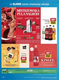 Gazetka promocyjna Carrefour - Gazetka w SUMIE same markowe okazje - Gazetka - ważna od 20.06 do 20.06.2026 - strona 36 - produkty: Lemoniada, Coca-Cola, Napój gazowany, Fanta, Sprite, Napój, Fa