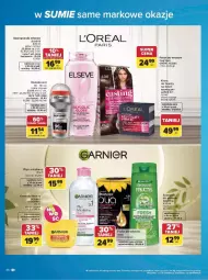 Gazetka promocyjna Carrefour - Gazetka w SUMIE same markowe okazje - Gazetka - ważna od 20.06 do 20.06.2026 - strona 44 - produkty: Krem do twarzy, Elseve, Ser, Dezodorant, Płyn micelarny, Szampon, Garnier, Farba do włosów, LG, Fa