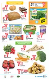 Gazetka promocyjna E Leclerc - Gazetka - ważna od 19.02 do 19.02.2022 - strona 9 - produkty: Frosta, Pietruszka, Zupa, Ziemniaki, Chleb wieloziarnisty, Lody, Zielona Budka, Chleb, Ogród, Bułka, Rzodkiewka, Milka, Szpinak, Hortex