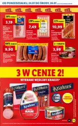 Gazetka promocyjna Lidl - GAZETKA - Gazetka - ważna od 26.01 do 26.01.2022 - strona 17 - produkty: Krakus, Sok, Ser, Por, Pur, Sokołów, Szynka konserwowa, Szynka, PIKOK, Frankfurterki, Gala, Kiełbasa, Kiełbasa śląska