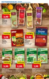 Gazetka promocyjna Lidl - GAZETKA - Gazetka - ważna od 26.01 do 26.01.2022 - strona 43 - produkty: Kurczak, Prymat, Kolendra, Przyprawy