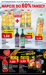 Gazetka promocyjna Lidl - GAZETKA - Gazetka - ważna od 26.01 do 26.01.2022 - strona 49 - produkty: Dawtona, Tymbark, Mango, Napój, Mięta, Nektar, Imbir