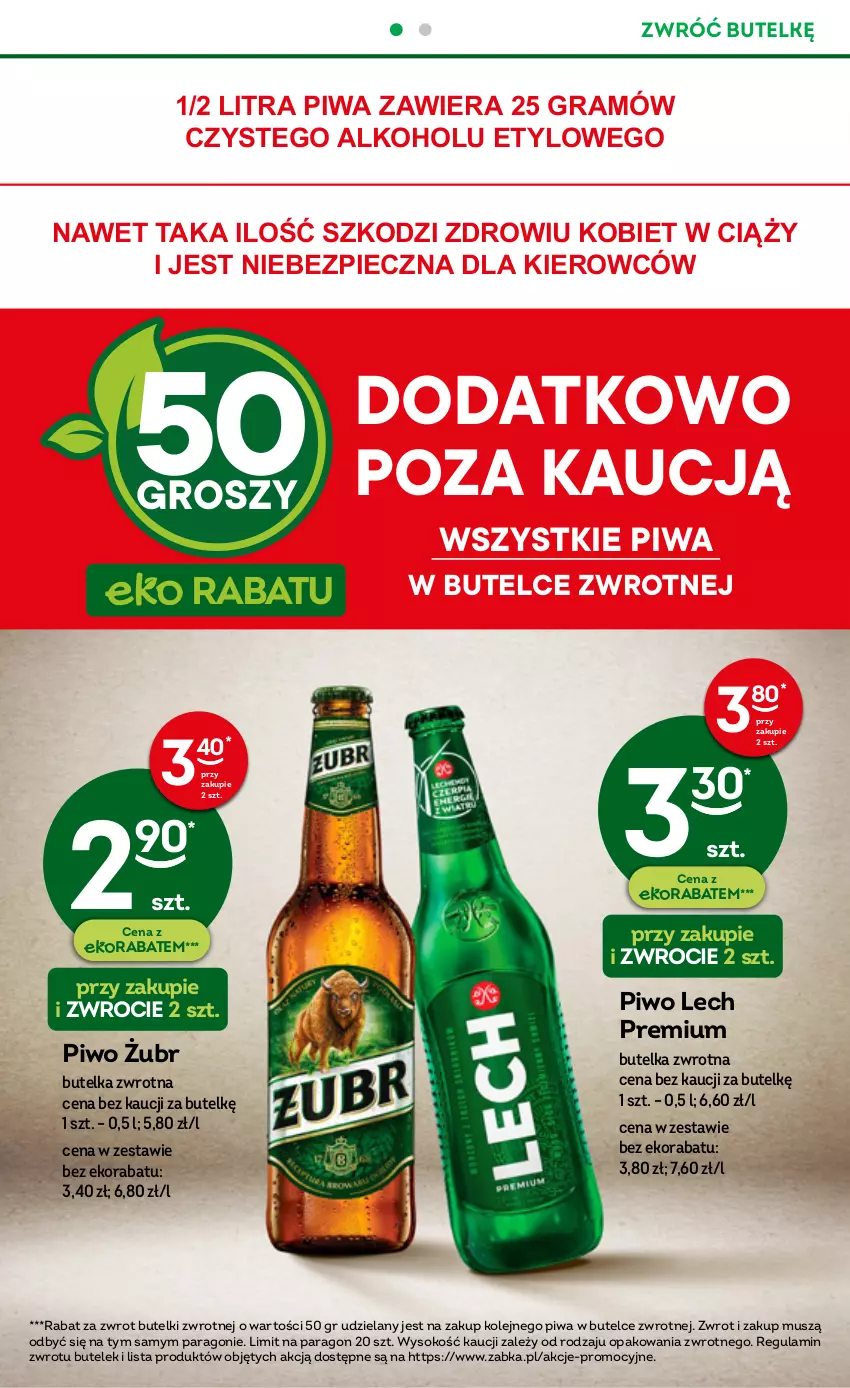 Gazetka promocyjna Żabka - ważna 19.07 do 01.08.2023 - strona 18 - produkty: Gra, Lech Premium, Mus, Olej, Piec, Piwa, Piwo, Sok