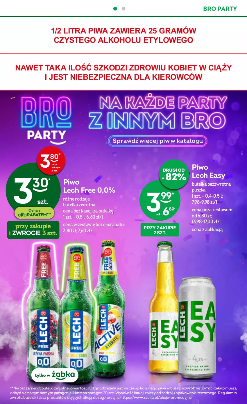 Gazetka promocyjna Żabka - ważna 19.07 do 01.08.2023 - strona 20 - produkty: Gra, Mus, Olej, Piec, Piwa, Piwo, Sok