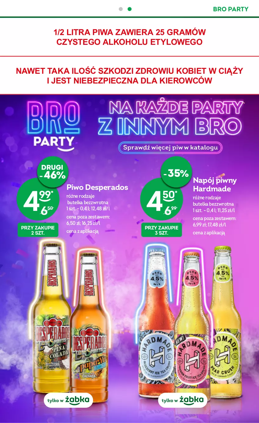 Gazetka promocyjna Żabka - ważna 19.07 do 01.08.2023 - strona 21 - produkty: Desperados, Gra, Napój, Piec, Piwa, Piwo