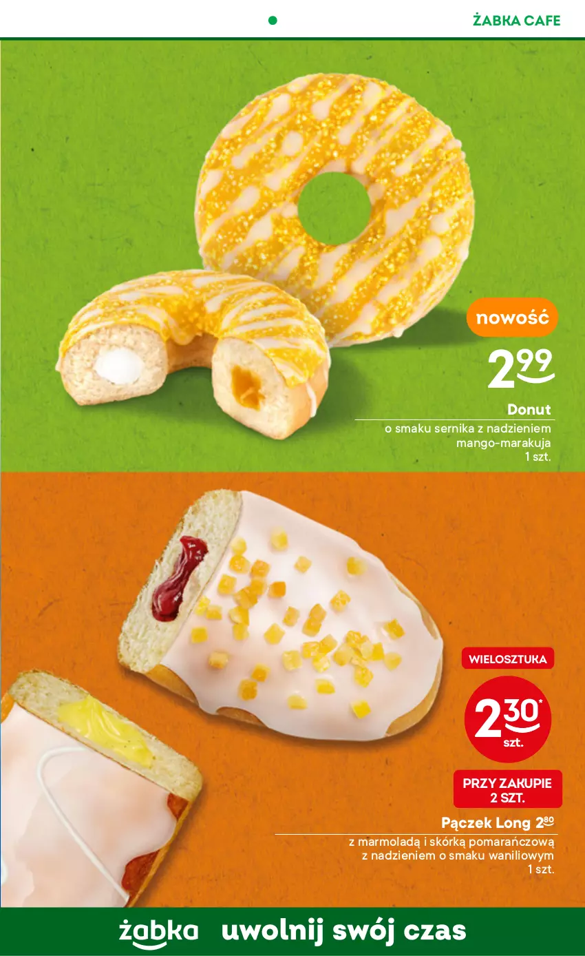 Gazetka promocyjna Żabka - ważna 19.07 do 01.08.2023 - strona 35 - produkty: Donut, Mango, Mola, Pączek, Ser
