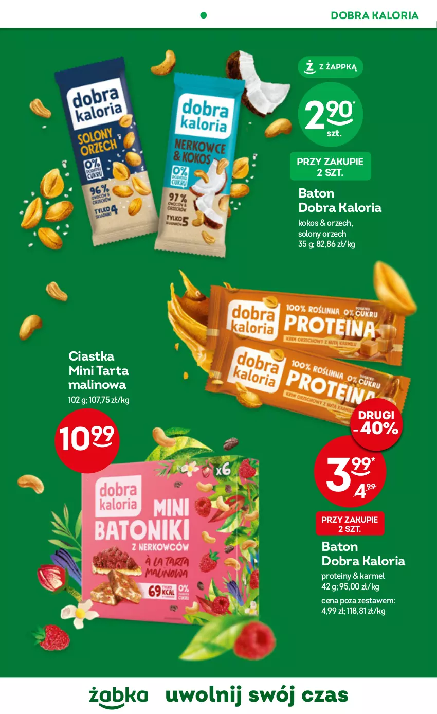 Gazetka promocyjna Żabka - ważna 19.07 do 01.08.2023 - strona 52 - produkty: Baton, Ciastka, Kokos, Tarta