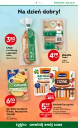 Gazetka promocyjna Żabka - Gazetka - ważna od 01.08 do 01.08.2023 - strona 38 - produkty: Maasdam, Ser, Parówki, Tarczyński, Hochland, Chleb, Gouda, Gala, Ciabatta