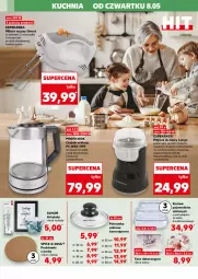 Gazetka promocyjna Kaufland - Kaufland - Gazetka - ważna od 14.05 do 14.05.2025 - strona 8 - produkty: Pokrywka szklana, Młynek do kawy, Top, Ser, Por, Czajnik, Młynek, Pojemnik, Mikser, Taca, LANA, Mikser ręczny, Donut, Orka