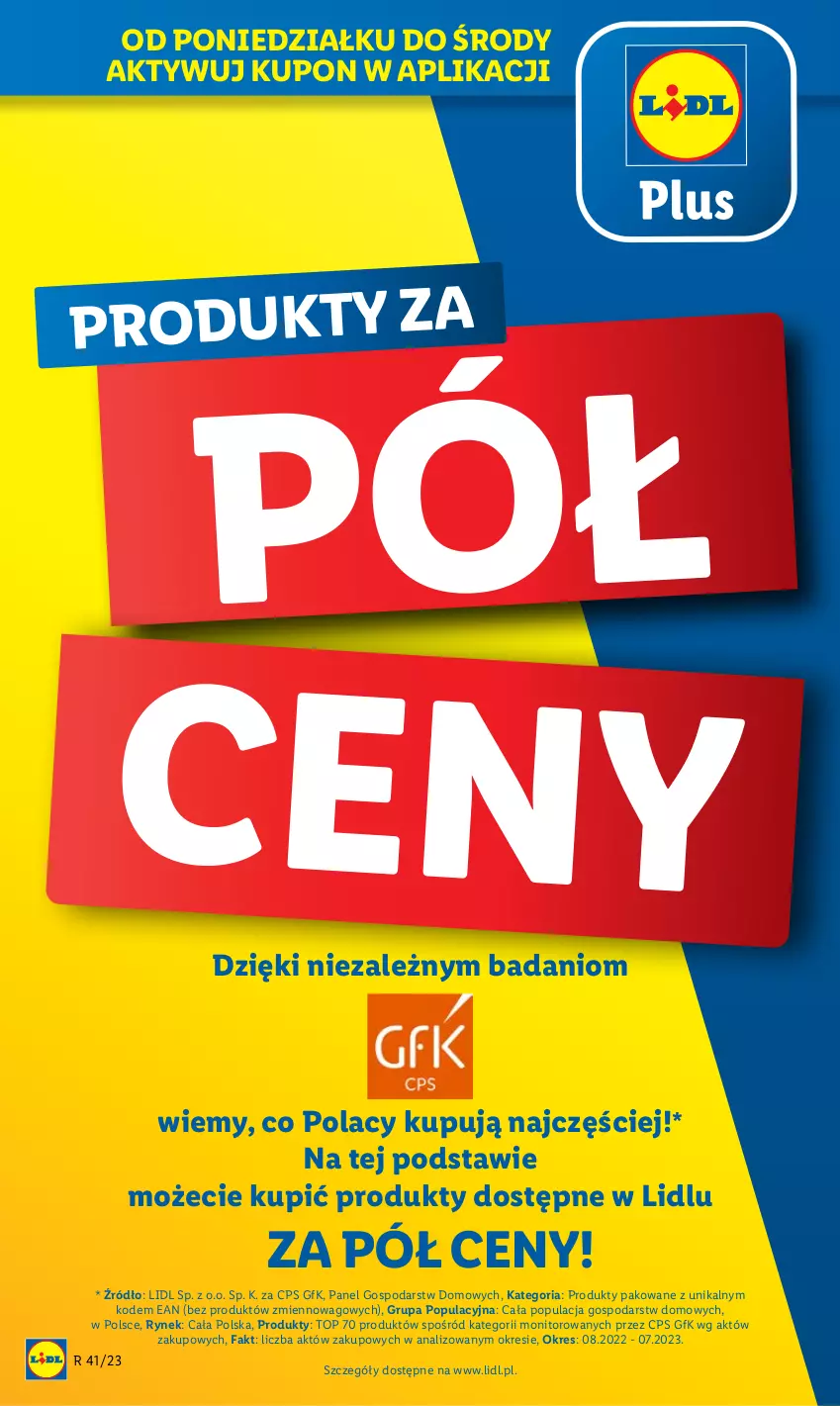 Gazetka promocyjna Lidl - GAZETKA - ważna 09.10 do 11.10.2023 - strona 2 - produkty: Danio, Fa, Monitor, Top