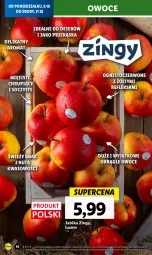 Gazetka promocyjna Lidl - GAZETKA - Gazetka - ważna od 11.10 do 11.10.2023 - strona 14 - produkty: Ser, Owoce, Deser, Jabłka