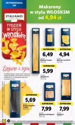 Gazetka promocyjna Lidl - GAZETKA - Gazetka - ważna od 11.10 do 11.10.2023 - strona 32 - produkty: Makaron, Spaghetti, Lasagne