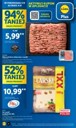 Gazetka promocyjna Lidl - GAZETKA - Gazetka - ważna od 11.10 do 11.10.2023 - strona 4 - produkty: Mięso mielone, Ser, Cars, Pilos, Olej, Mięso