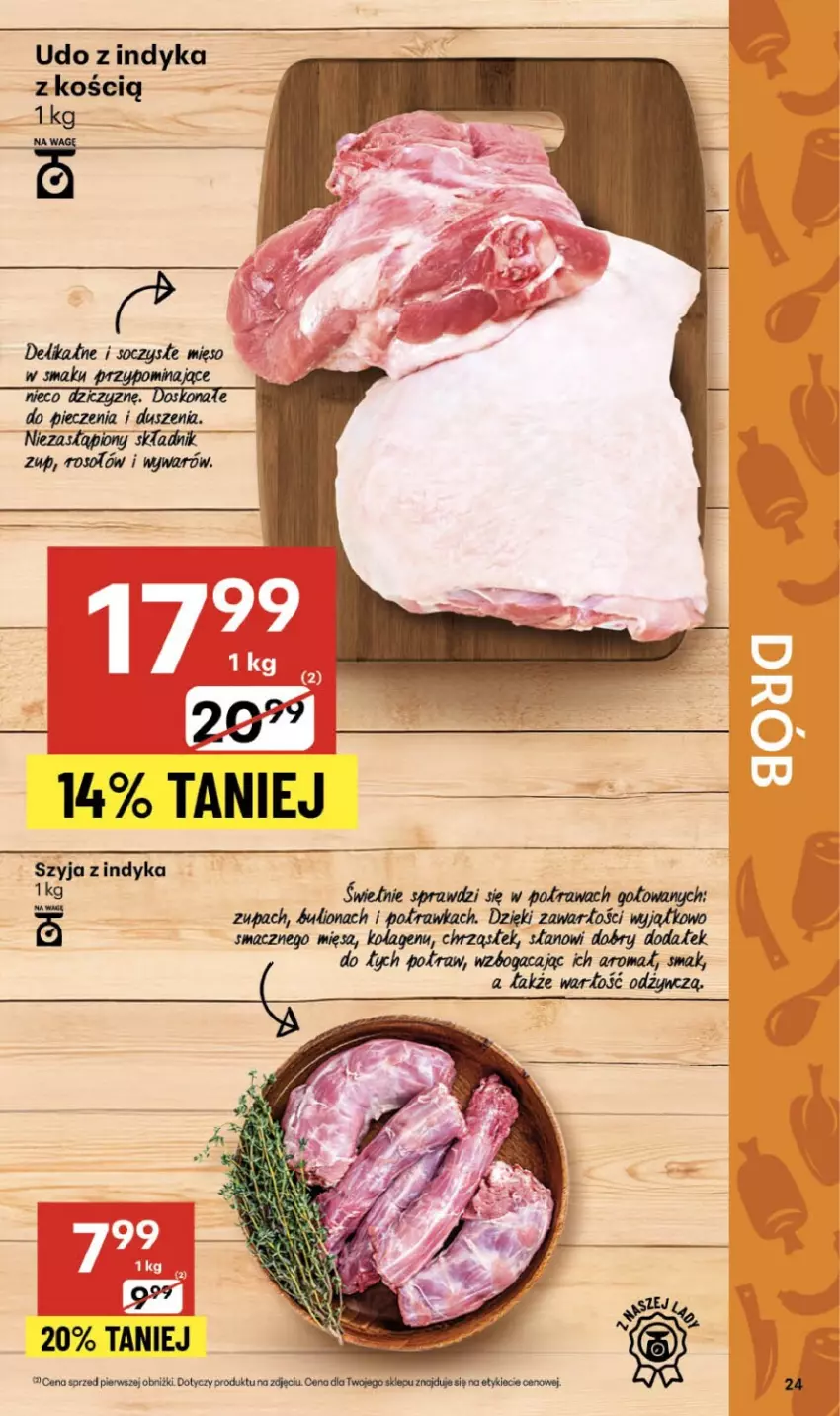 Gazetka promocyjna Delikatesy Centrum - Franczyza DC39 Czwartek - ważna 25.09 do 01.10.2025 - strona 24 - produkty: Mięso, Piec, Stek, Zupa