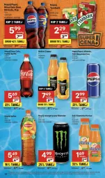 Gazetka promocyjna Delikatesy Centrum - Franczyza DC39 Czwartek - Gazetka - ważna od 01.10 do 01.10.2025 - strona 43 - produkty: Sok, Rum, 7up, Napój energetyczny, Inka, Mirinda, Pepsi, Lipton, Cappy, Fanta, Sprite, Napój, Nektar, Hortex, Fa