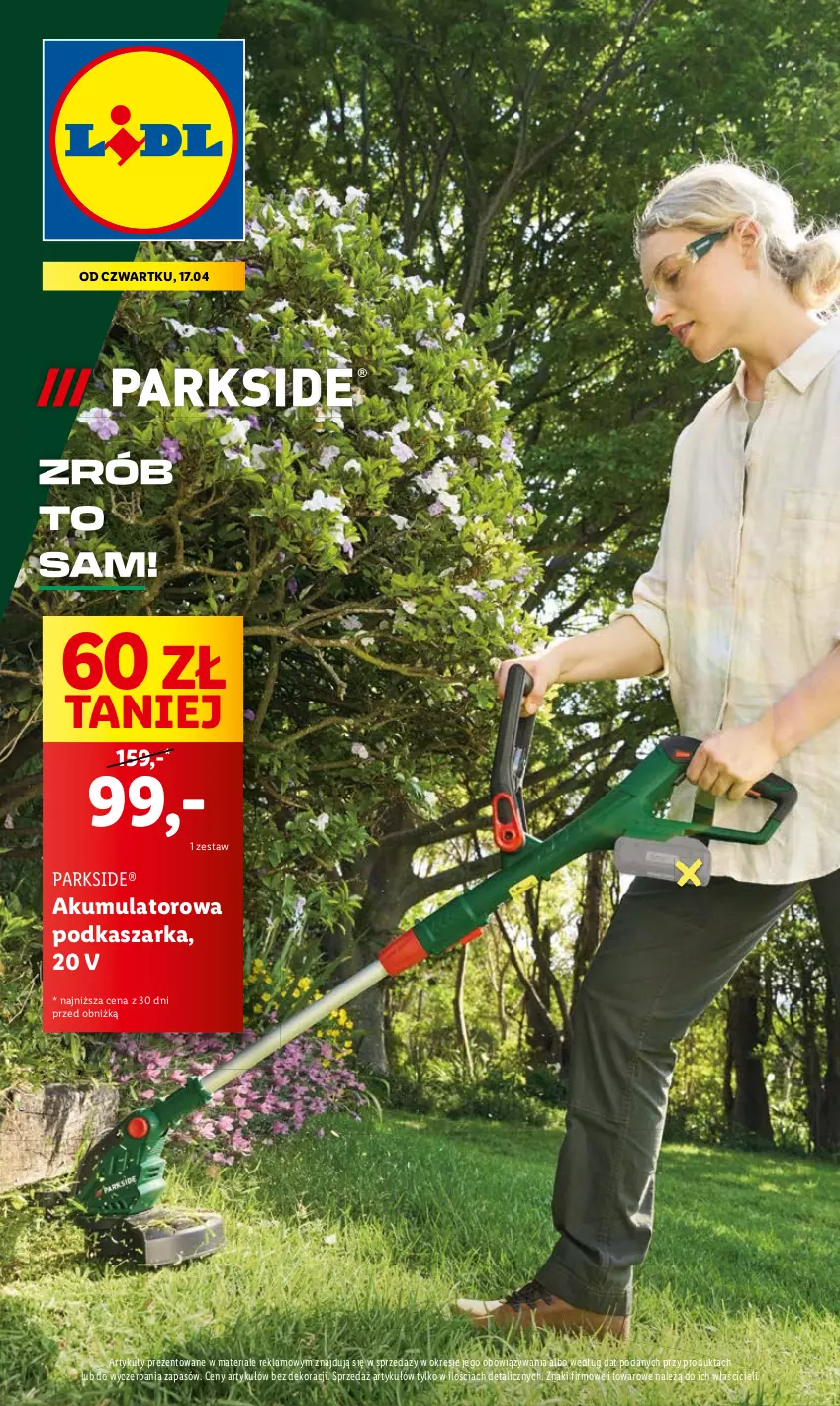 Gazetka promocyjna Lidl - GAZETKA - ważna 17.04 do 19.04.2025 - strona 71 - produkty: Akumulator, Kasza, Parkside