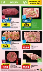 Gazetka promocyjna Lidl - GAZETKA - Gazetka - ważna od 19.04 do 19.04.2025 - strona 39 - produkty: Mięso mielone, Hamburger, Carpaccio, Lack, Burger, Boczek, Mięso
