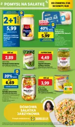 Gazetka promocyjna Lidl - GAZETKA - Gazetka - ważna od 19.04 do 19.04.2025 - strona 45 - produkty: Majonez, Sałatka, Ser, Gra, Jaja, Kukurydza konserwowa, Sałat, Groszek, Kukurydza